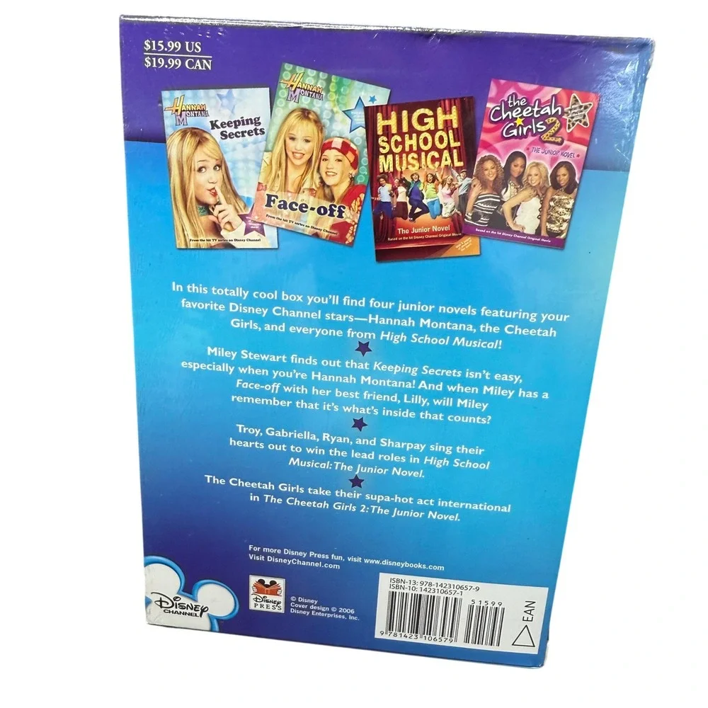 Disney Channel Boxed Set‎ Hannah Montana Cheetah Girls High School Musical Books